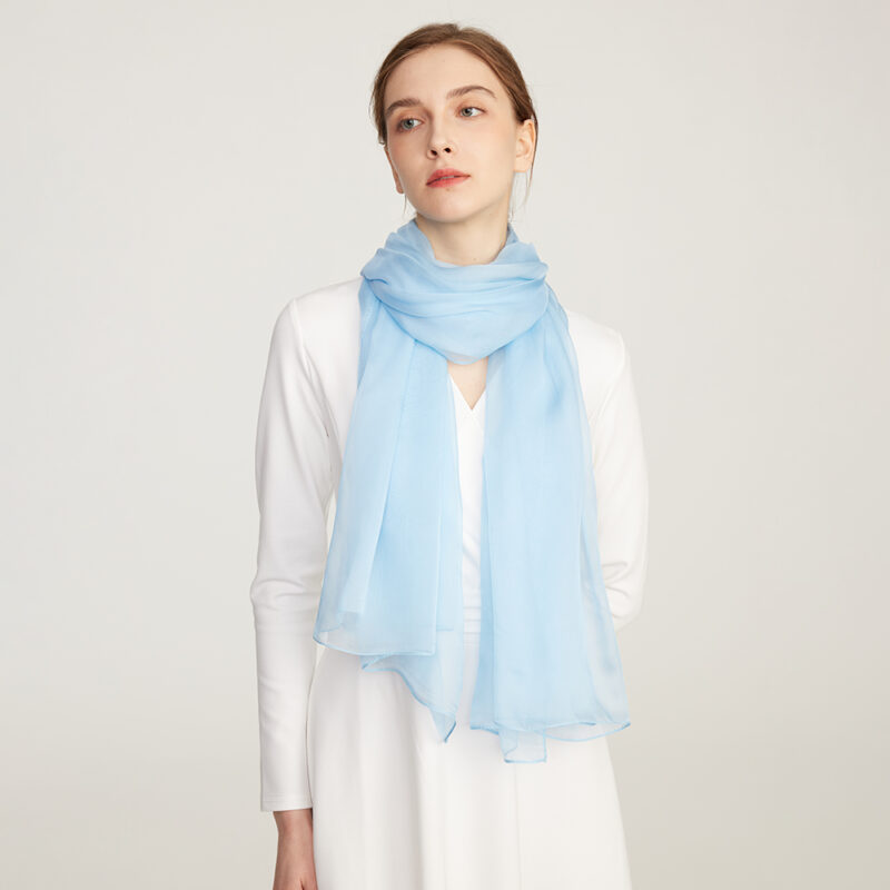 Laci Ultra Light Silk Scarf Wrap - Image 3