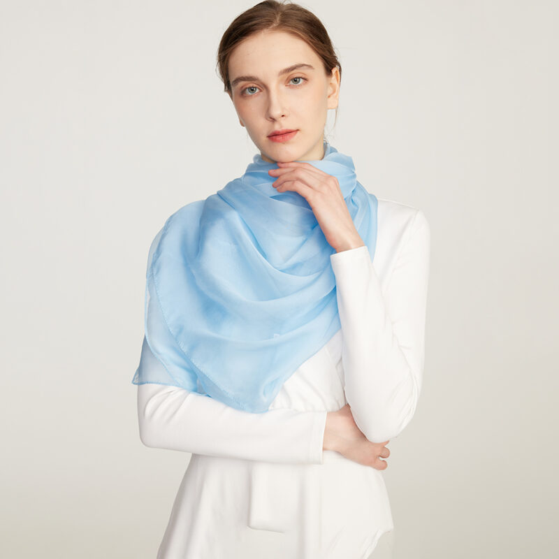Laci Ultra Light Silk Scarf Wrap - Image 4
