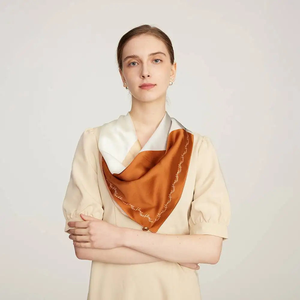 Ade Square Silk Scarf