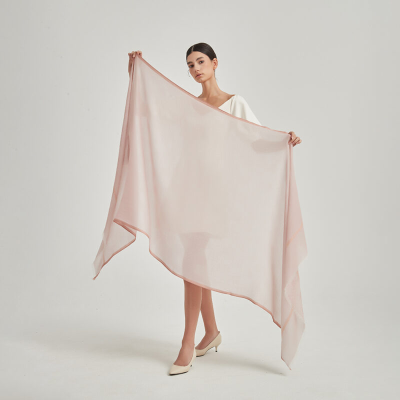 Helena Featherlight Cashmere Scarf Wrap - Image 2