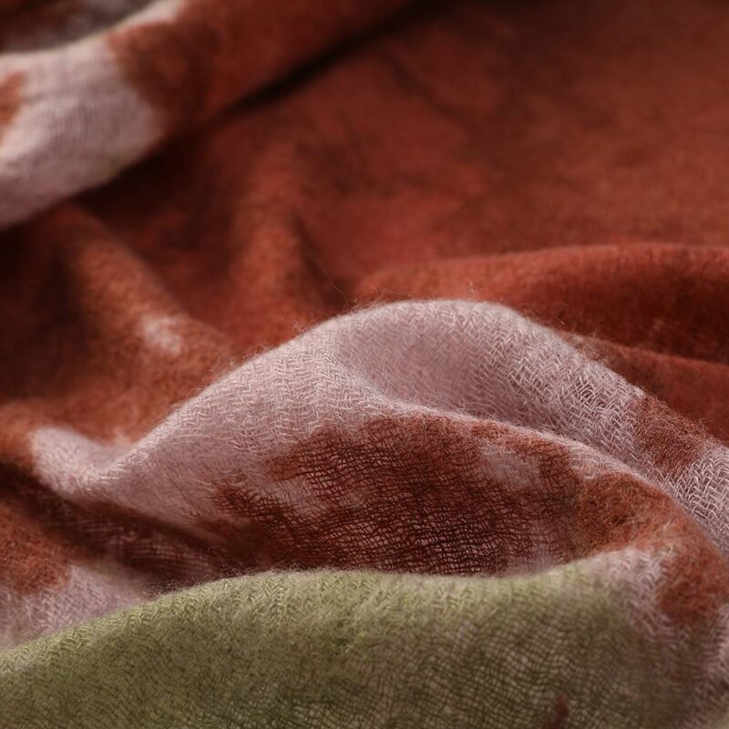 Faya Square Cashmere Scarf Wrap - Image 6