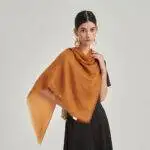 Zena Square Featherlight Cashmere Scarf Wrap