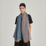 Elaina Reversible Featherlight Cashmere Scarf Wrap