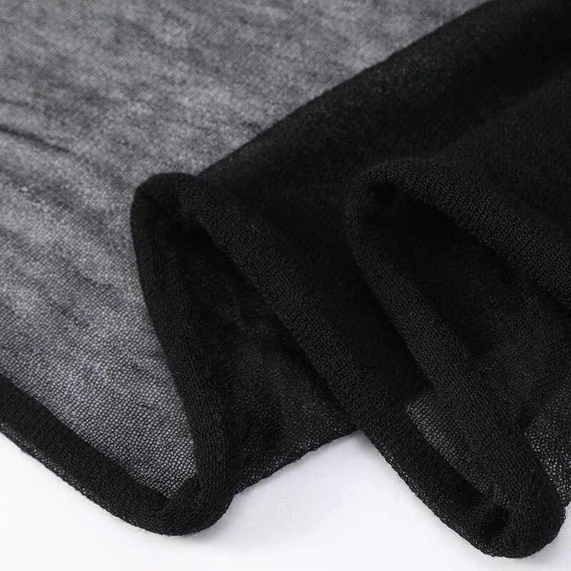 Alpa Featherlight Cashmere Tasseled Scarf Wrap - Image 7