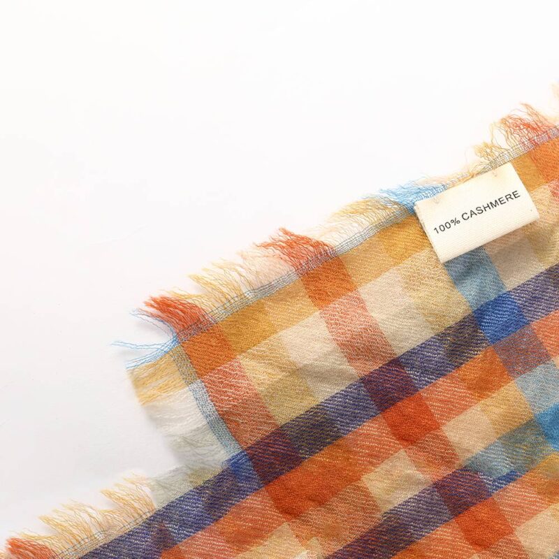 Lien Square Federleichter Kaschmirschal Wrap – Bild 7