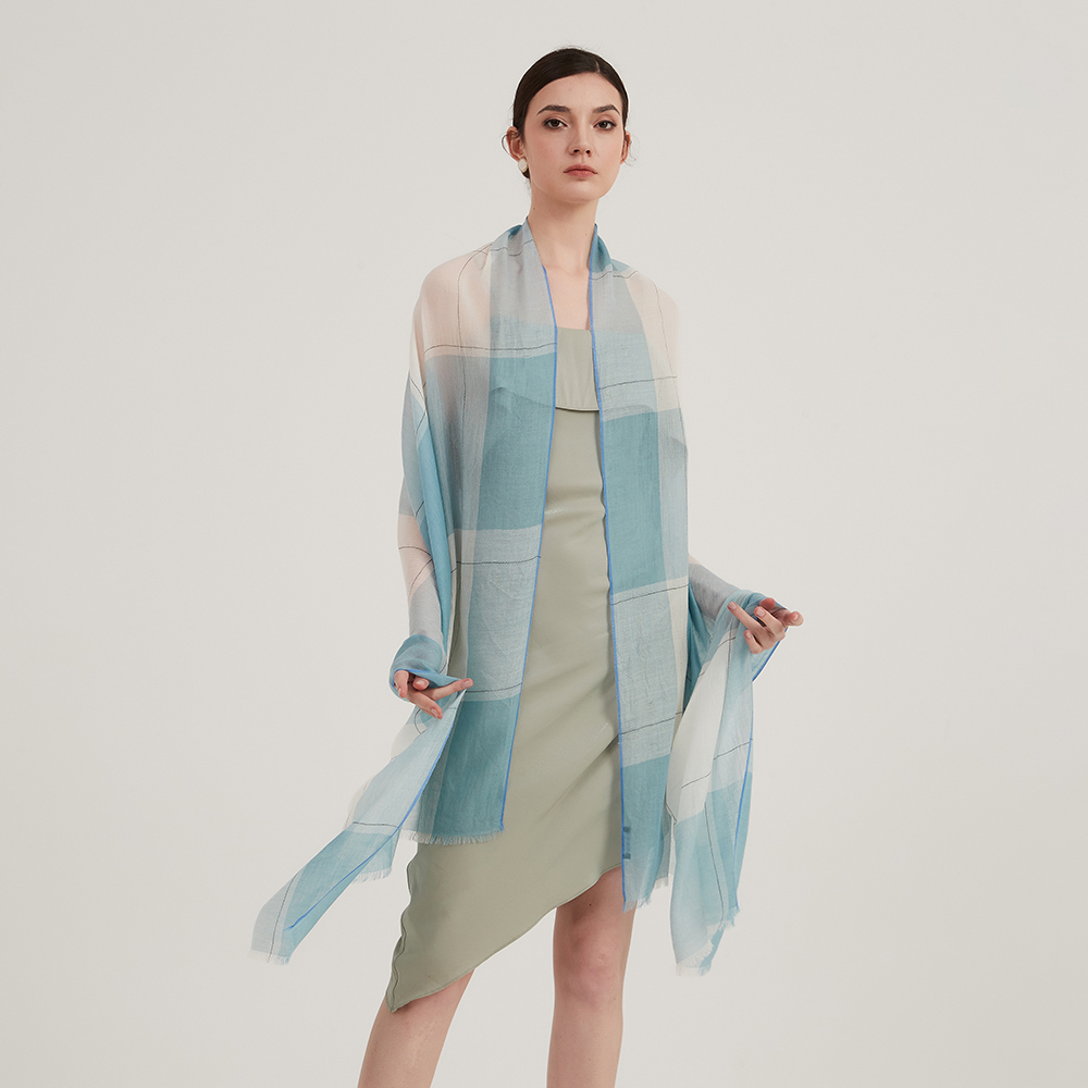 liana 1609 Liana Featherlight Wool Scarf Wrap - Image 1