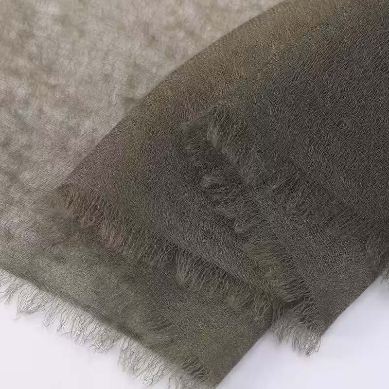Lora Gradient Featherlight Cashmere Scarf Wrap – Image 7