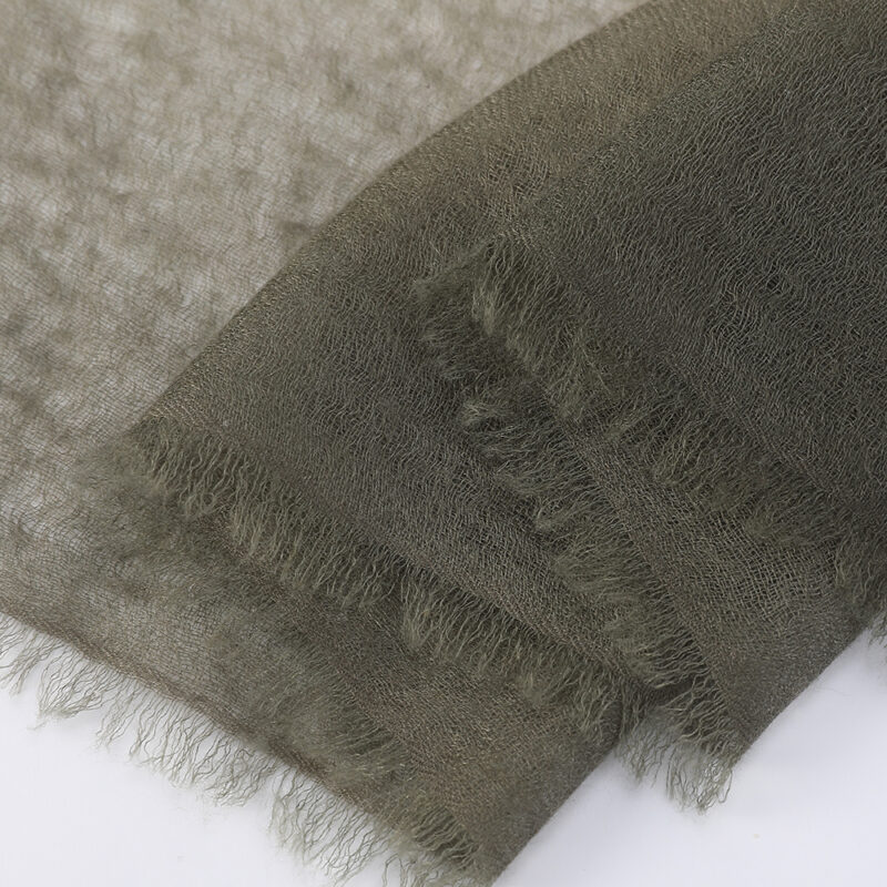 Lora Gradient Featherlight Cashmere Scarf Wrap - Image 7