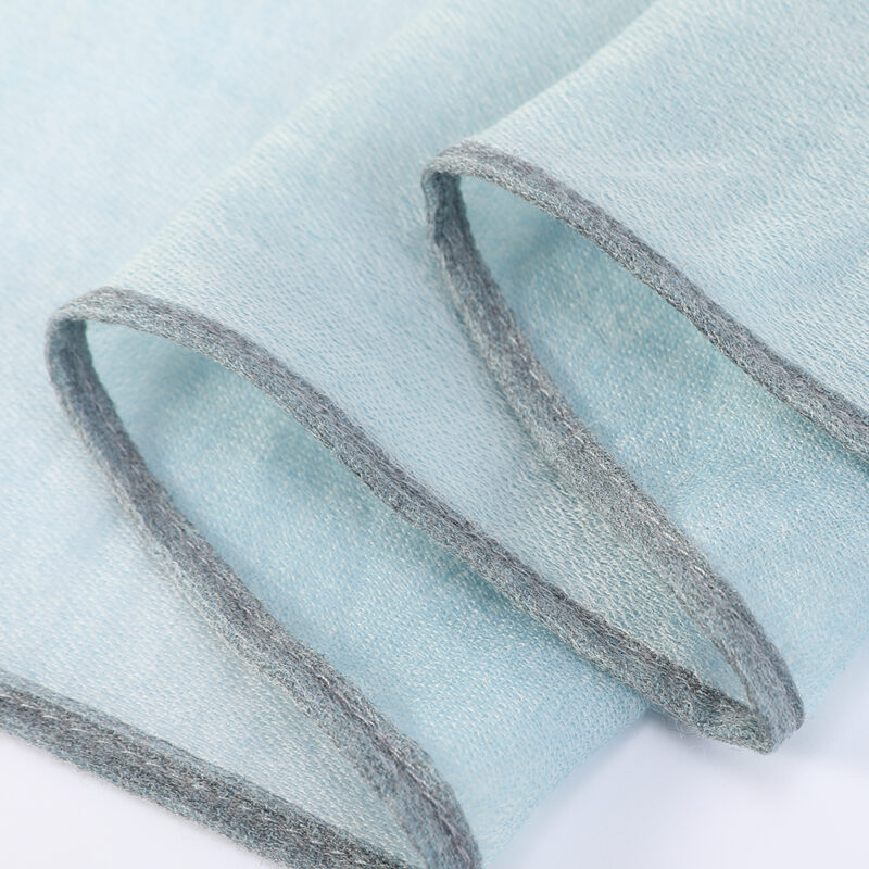 Vika Featherlight Wool Scarf Wrap - Image 8