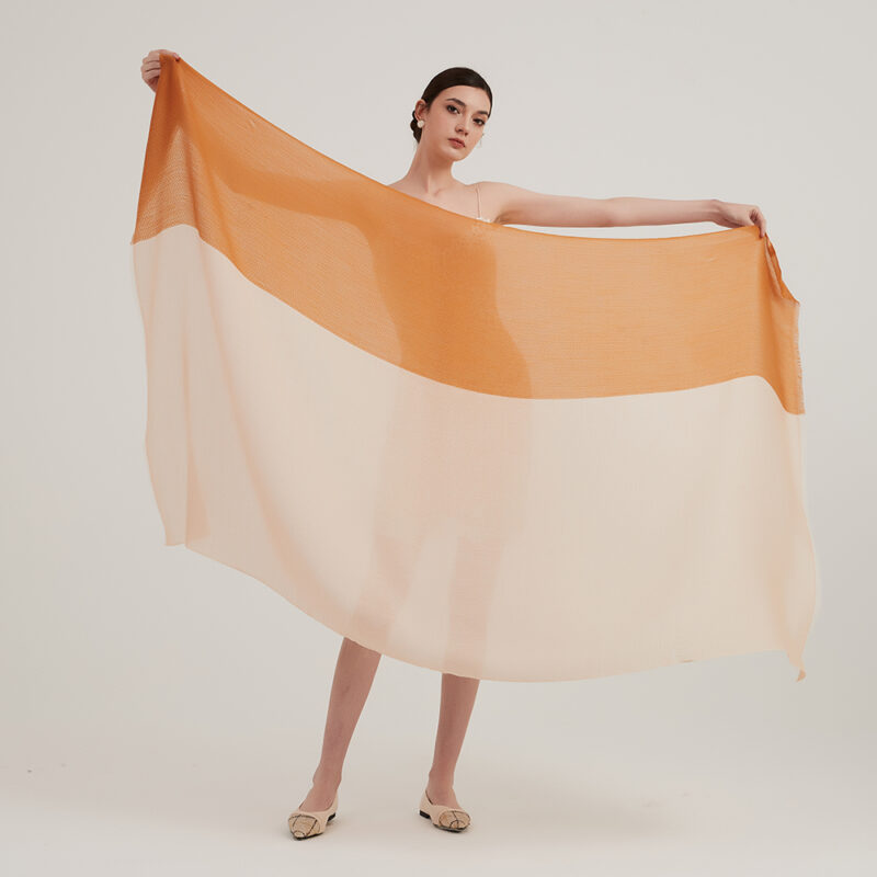 Elena Featherlight Cashmere Scarf Wrap - Image 2