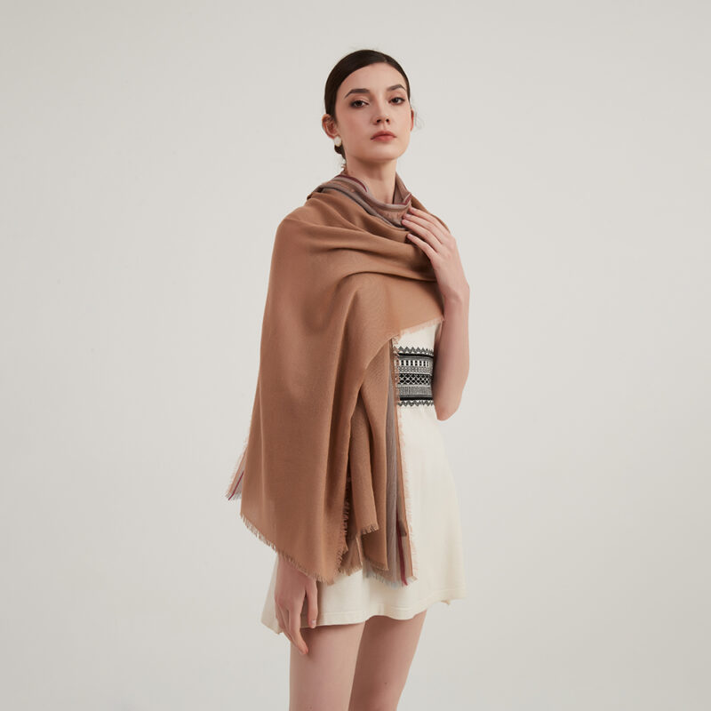 Kiera Featherlight Cashmere Scarf Wrap - Image 4