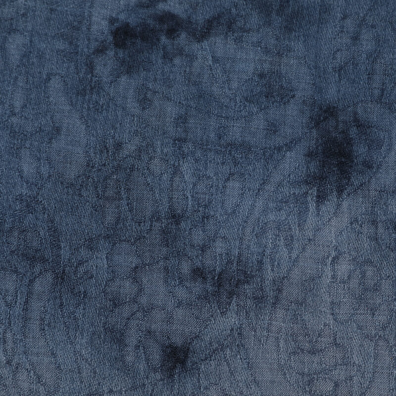 Elia Featherlight Lambswool Scarf Wrap - Dark Blue - Image 6