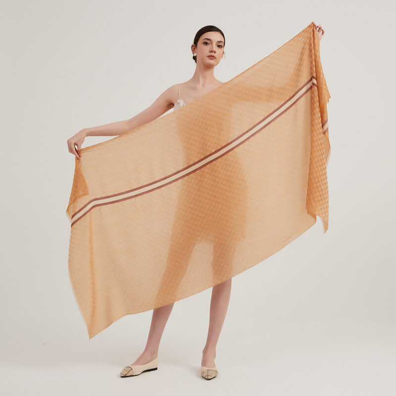 Luci Featherlight Cashmere Scarf Wrap - Image 2