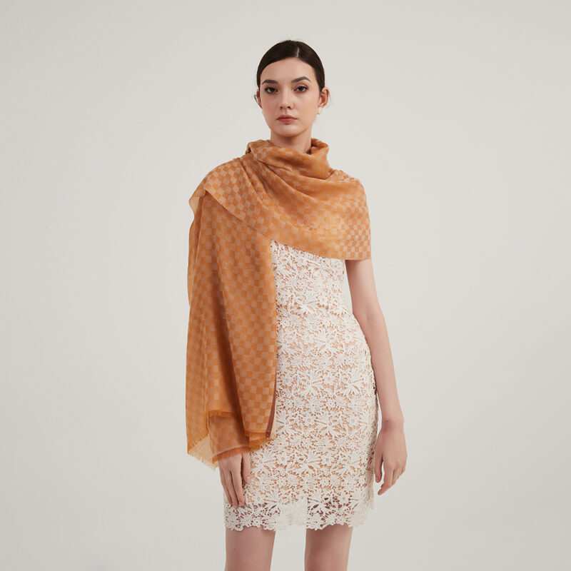 Luci Featherlight Cashmere Scarf Wrap - Image 3
