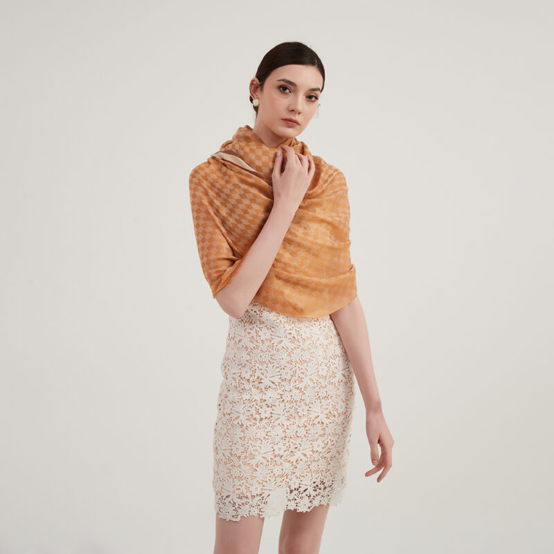 Luci Featherlight Cashmere Scarf Wrap - Image 4