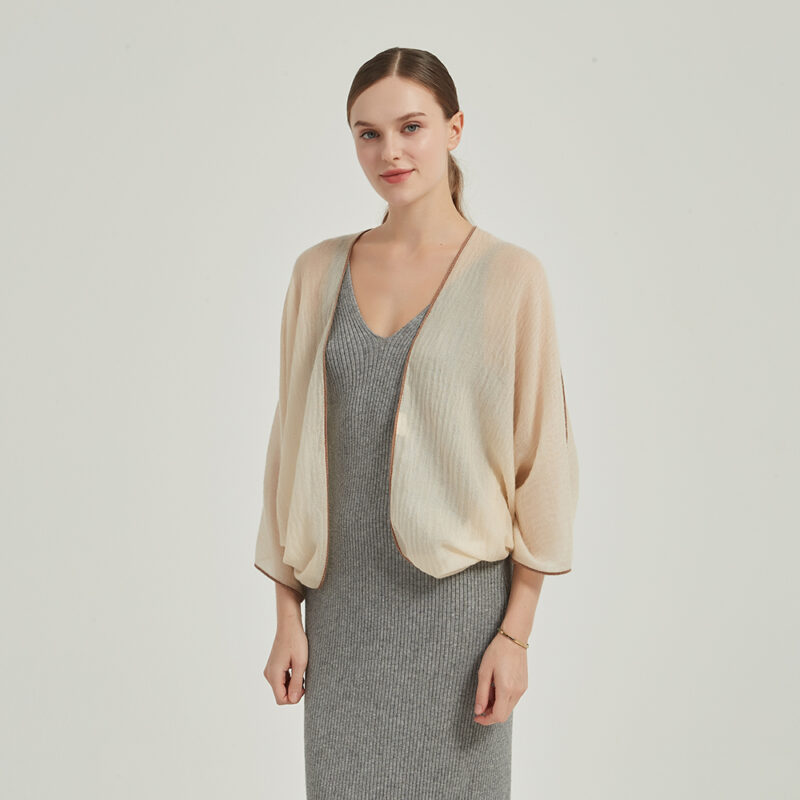 Abi Featherlight Cashmere Shrug - Image 3