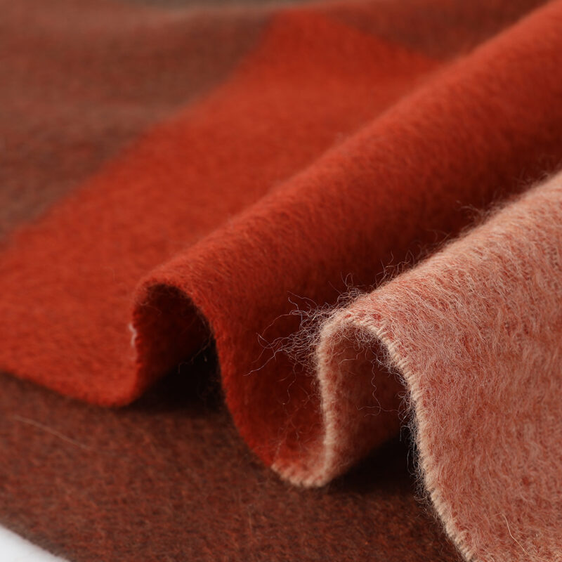 Anya Check Cashmere Scarf - Image 6