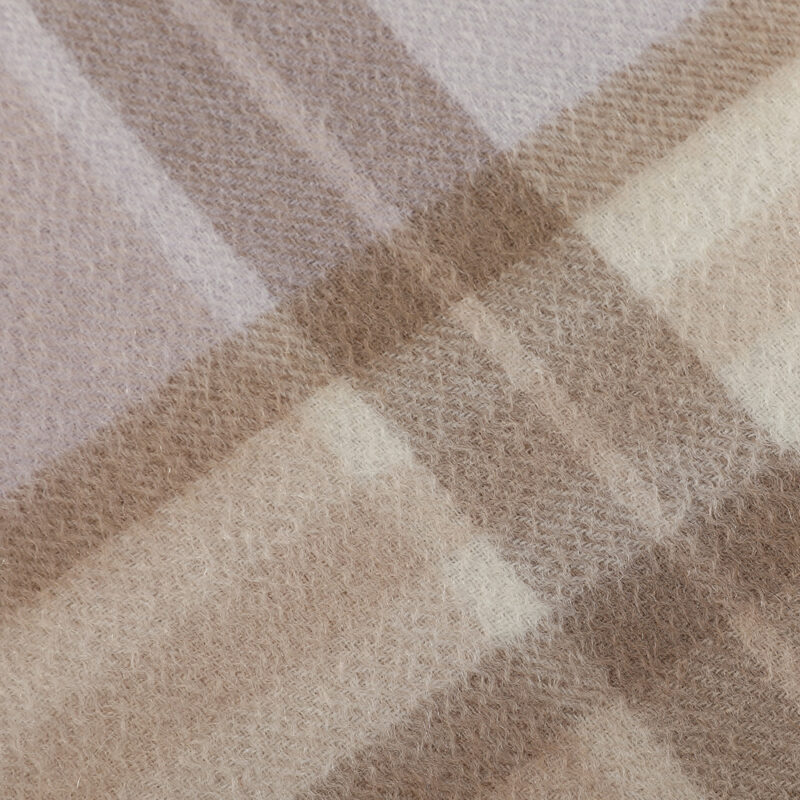 Sciarpa in cashmere a quadri Delia - immagine 5