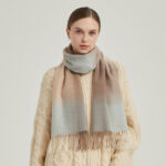 Sciarpa in cashmere a quadri Jona