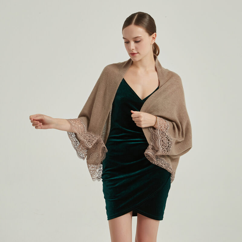 Rosa Wearable Cashmere Wrap - Image 2