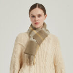 Yana Check Cashmere Scarf