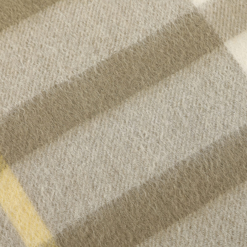 Yana Check Cashmere Scarf - Image 5