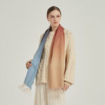 Zubi Gradient Cashmere Scarf