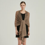 Dana Cloudlight Cashmere Scarf Wrap - Khaki