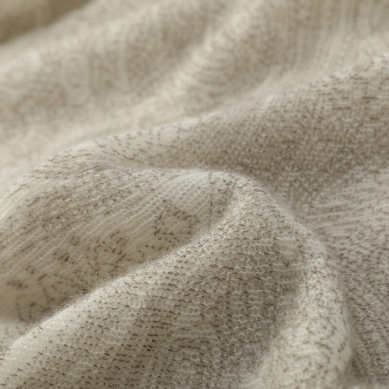 Écharpe en cachemire Dana Cloudlight - Blanc – Image 6