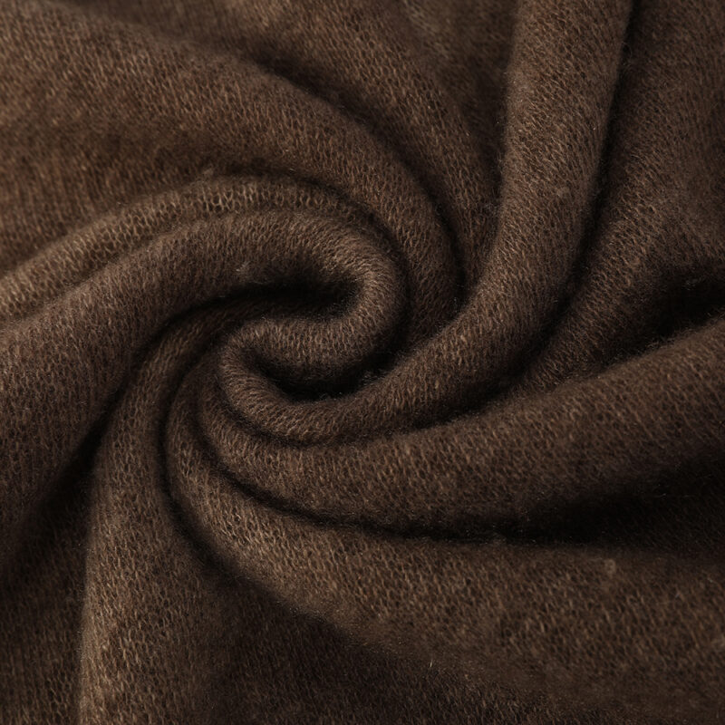 Sciarpa avvolgente in cashmere Eileen Cloudlight - Marrone scuro - immagine 5