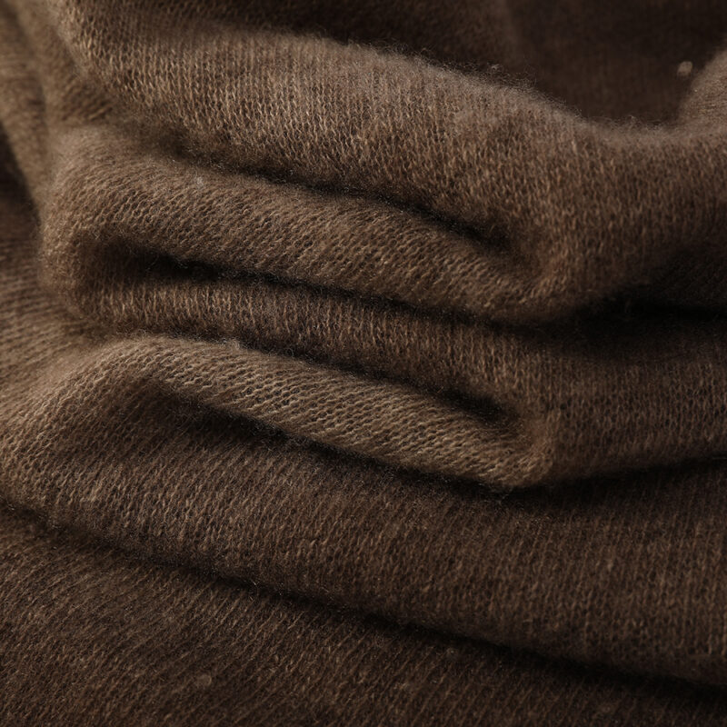 Sciarpa avvolgente in cashmere Eileen Cloudlight - Marrone scuro - immagine 6