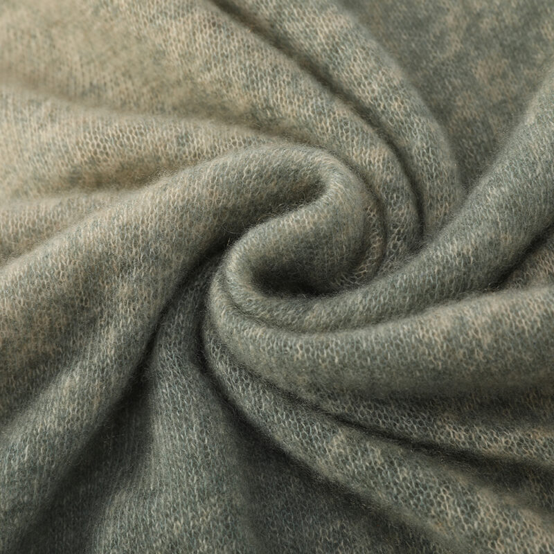 Eileen Cloudlight Cashmere Scarf Wrap - Laurel Green - Image 5