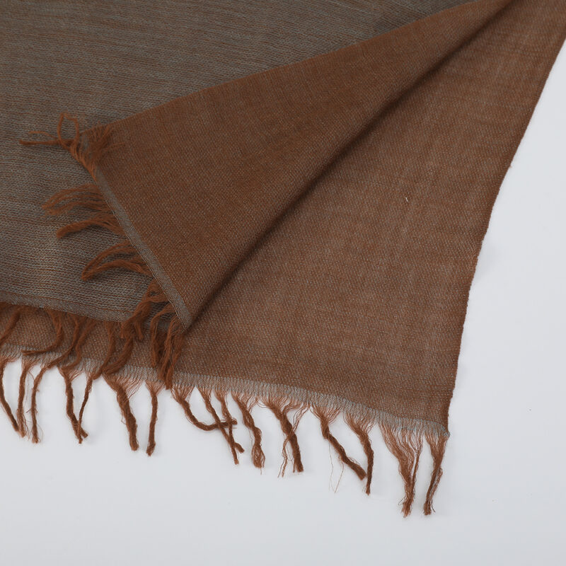 Lena Reversible Featherlight Cashmere Scarf Wrap - Image 7