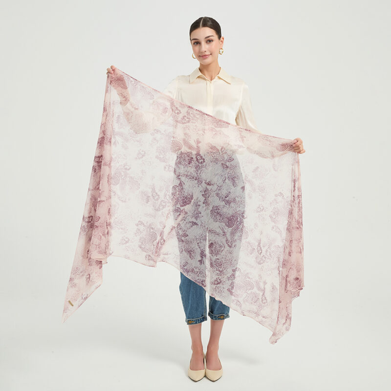 Écharpe en cachemire Aisha Featherlight – Image 2