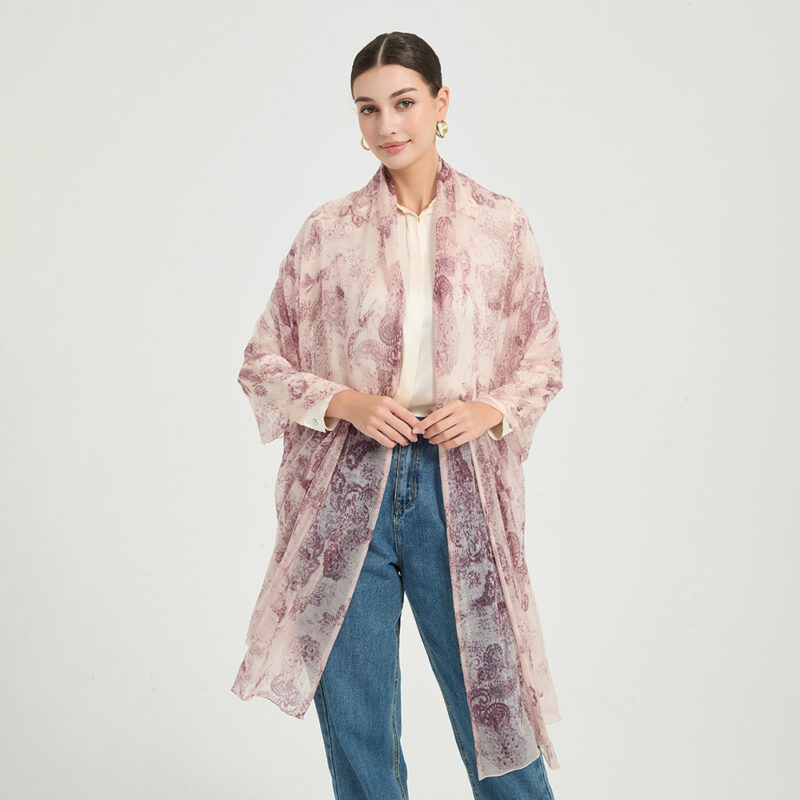 Écharpe en cachemire Aisha Featherlight – Image 3