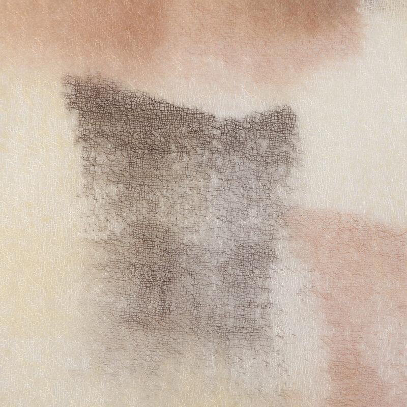 Amira Featherlight Cashmere Scarf Wrap - Yellow - Image 6