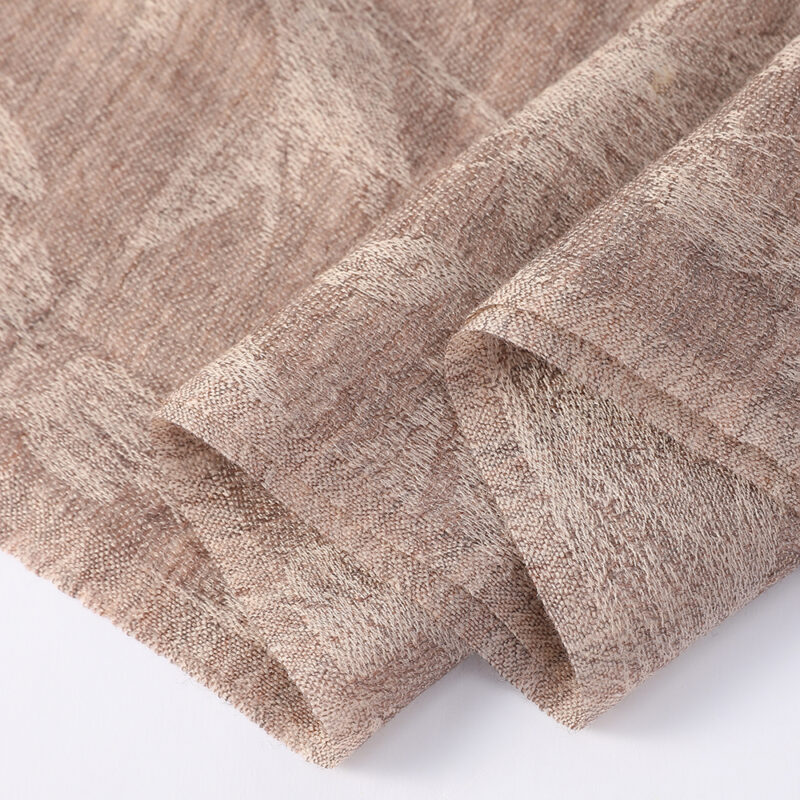 Fiona Featherlight Lambswool Scarf Wrap - Khaki - Image 7