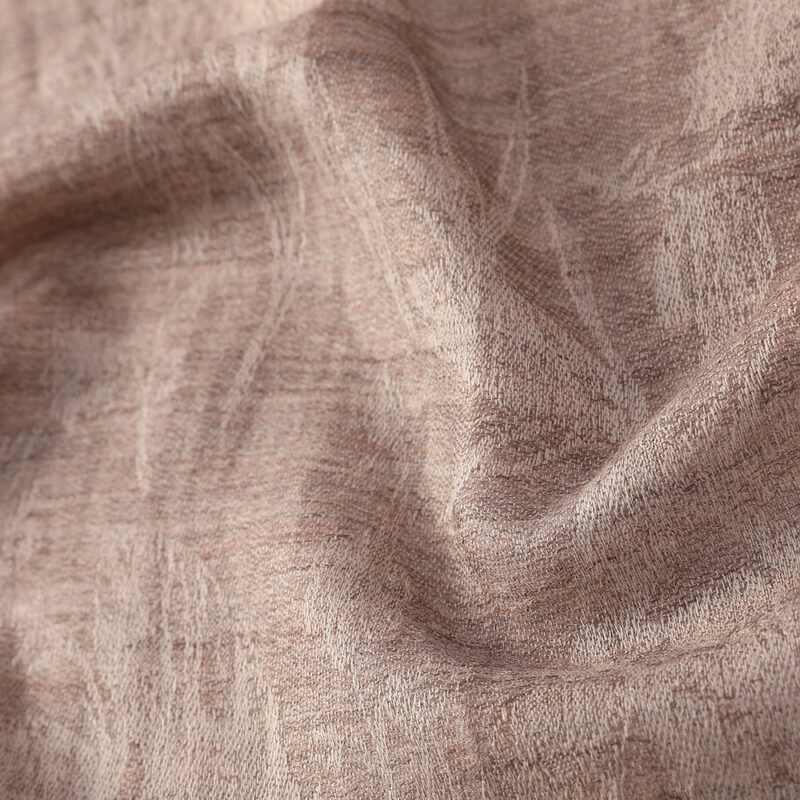 Fiona Featherlight Lambswool Scarf Wrap - Khaki - Image 5