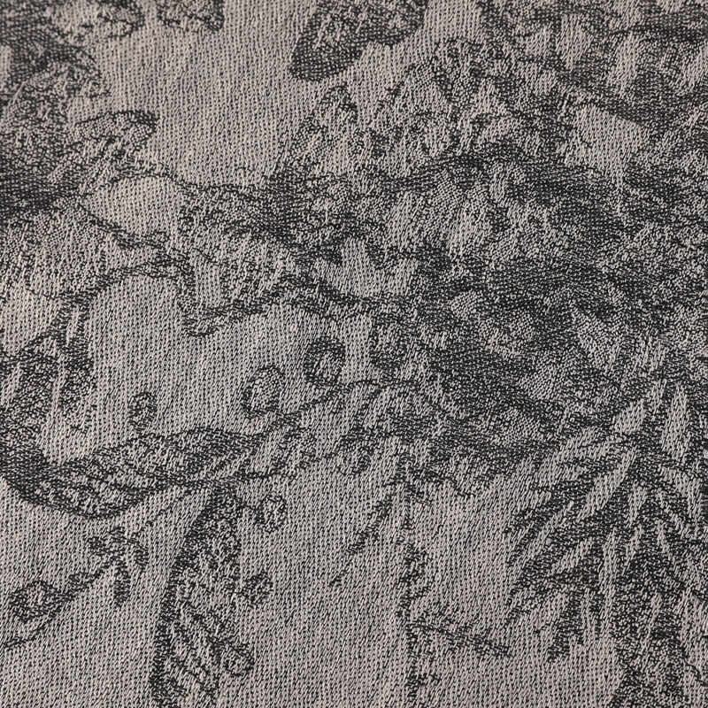 Fiona Featherlight Lambswool Scarf Wrap - Black - Image 6