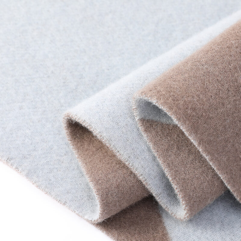 Jules Lambswool Scarf - Light Blue - Image 5