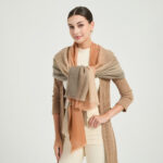 Kiana Cashmere Scarf Wrap - Orange