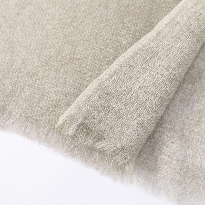 Kiana Cashmere Scarf Wrap - Olive - Image 6