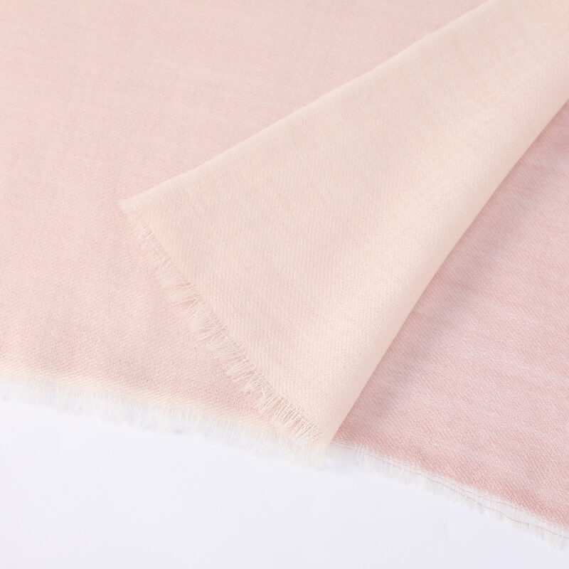 Sciarpa Livia in lana d'agnello Featherlight - Corallo - immagine 7