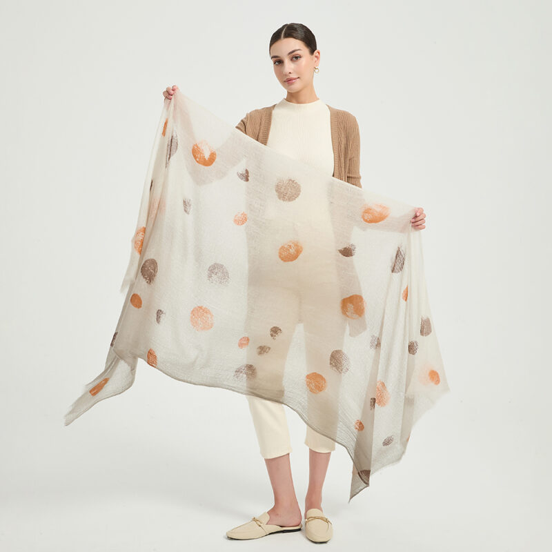 Naya Featherlight Cashmere Scarf Wrap - Image 2