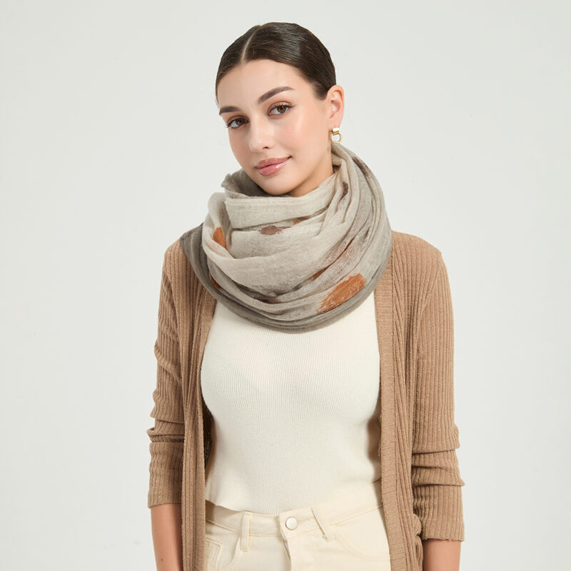 Naya Featherlight Cashmere Scarf Wrap - Image 5