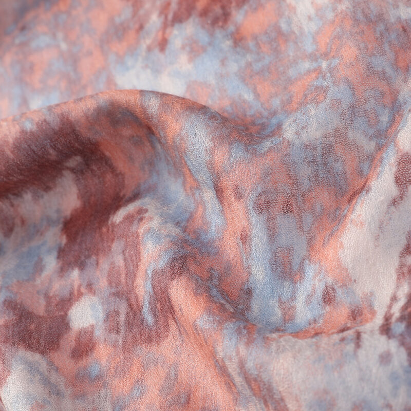 Violet Featherlight Cashmere Scarf Wrap - Light Blue - Image 5