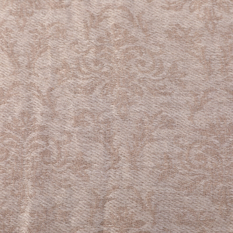 Kamal Featherlight Cashmere Scarf Wrap - Beige - Image 5