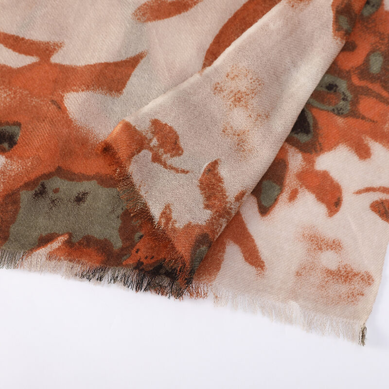 Aila Featherlight Lambswool Scarf Wrap - Image 6