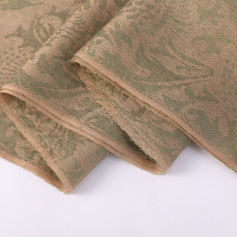 Kaeli Featherlight Cashmere Scarf Wrap - Olive - Image 6