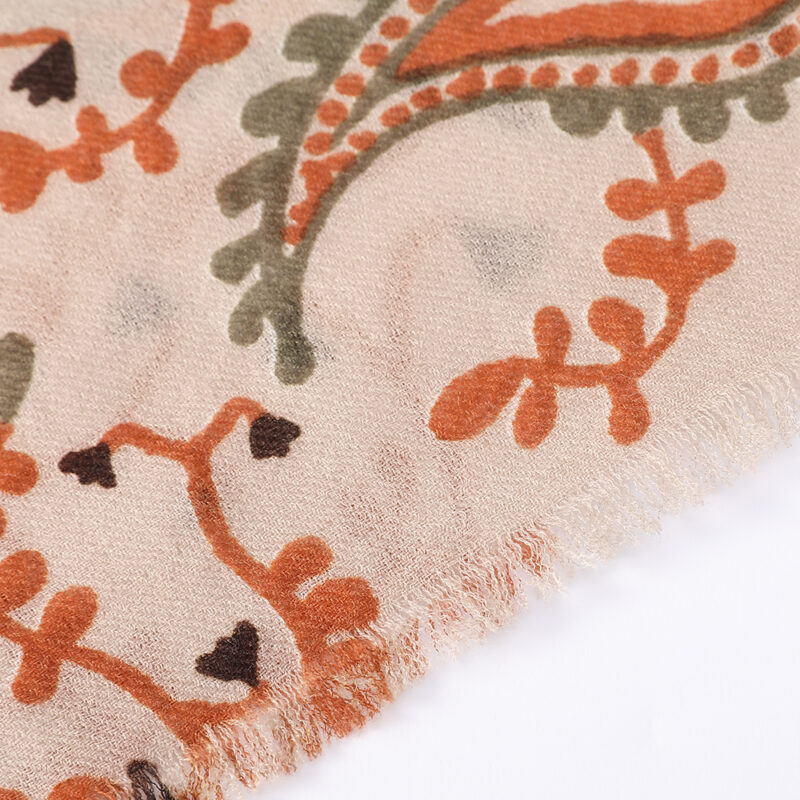 Kaiya Featherlight Lambswool Scarf Wrap - Image 7